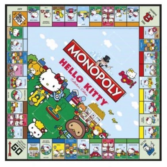 Hello Kitty Collector’s Edition Monopoly Board Game - Picture 8 of 10